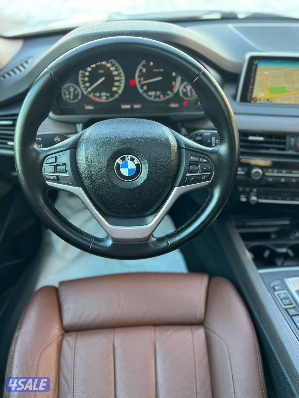 بي ام 2014/X5 ماشي 160 الف بحالة الوكاله صبغ الوكاله شرط الفحص10