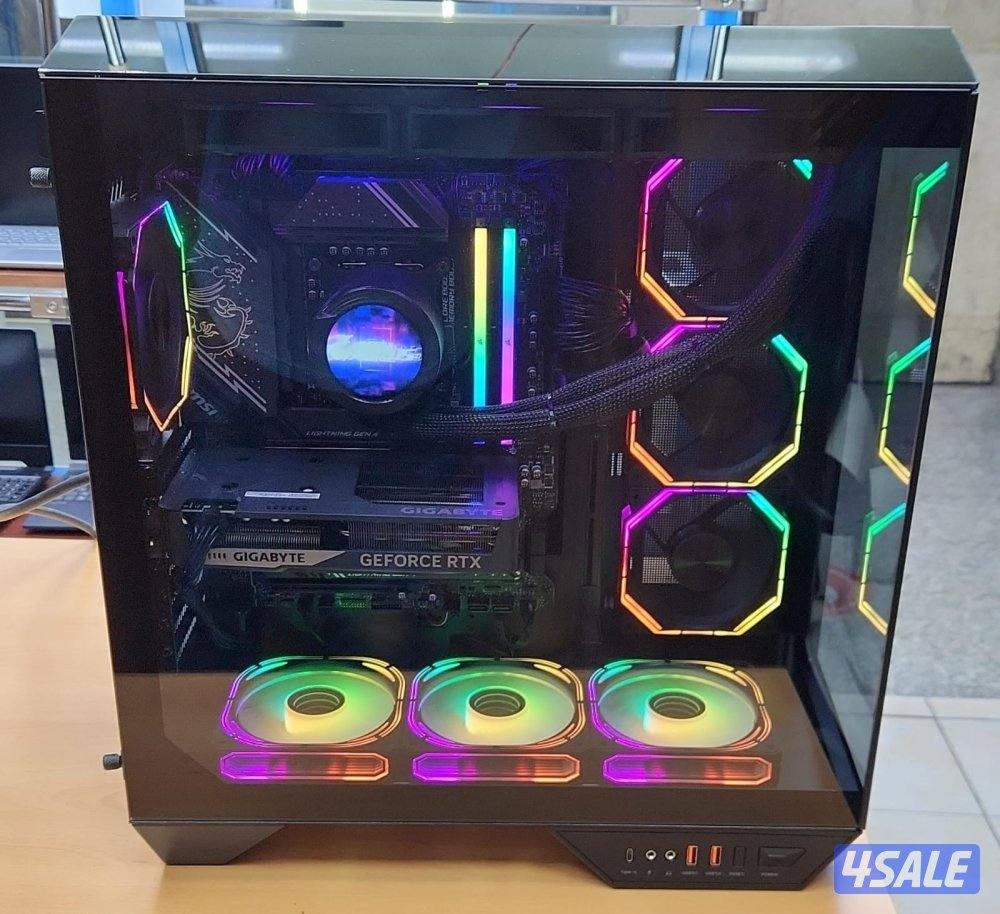 للبيع بي سيCore i7 14Gen 4.8GHZ/32GB ram/1TB ssd m.2 Nvme /5060TI RTX1