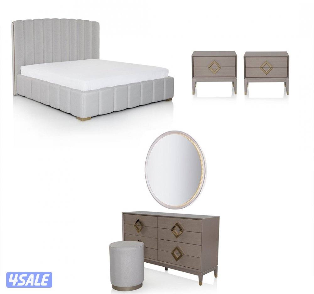 غرفة نوم من ميداس لم تستخدم بدون كبت1