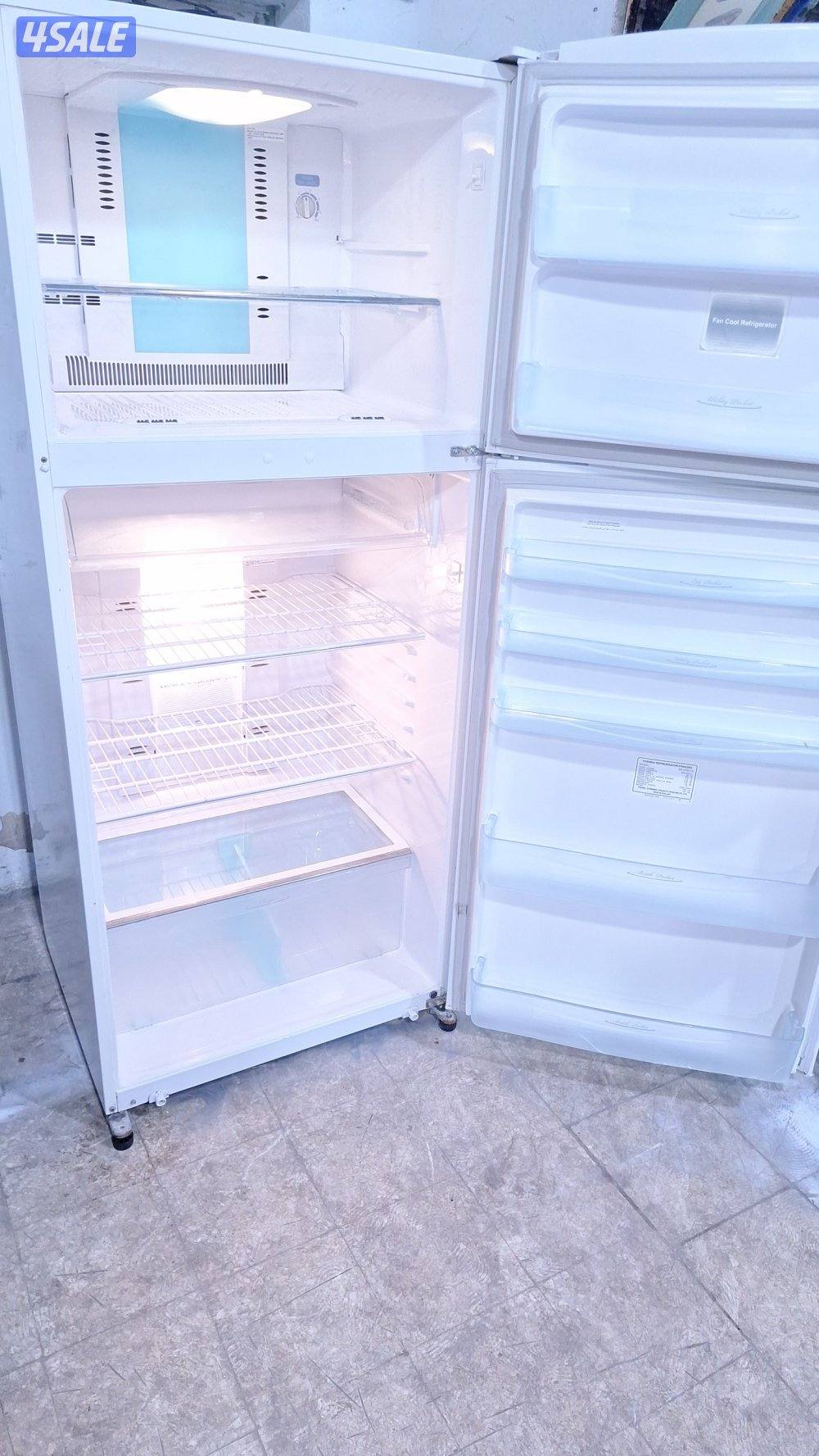 بيع ثلاجه توشيبا ياباني 26قدم حجم كبير مع التوصيل والكفاله0