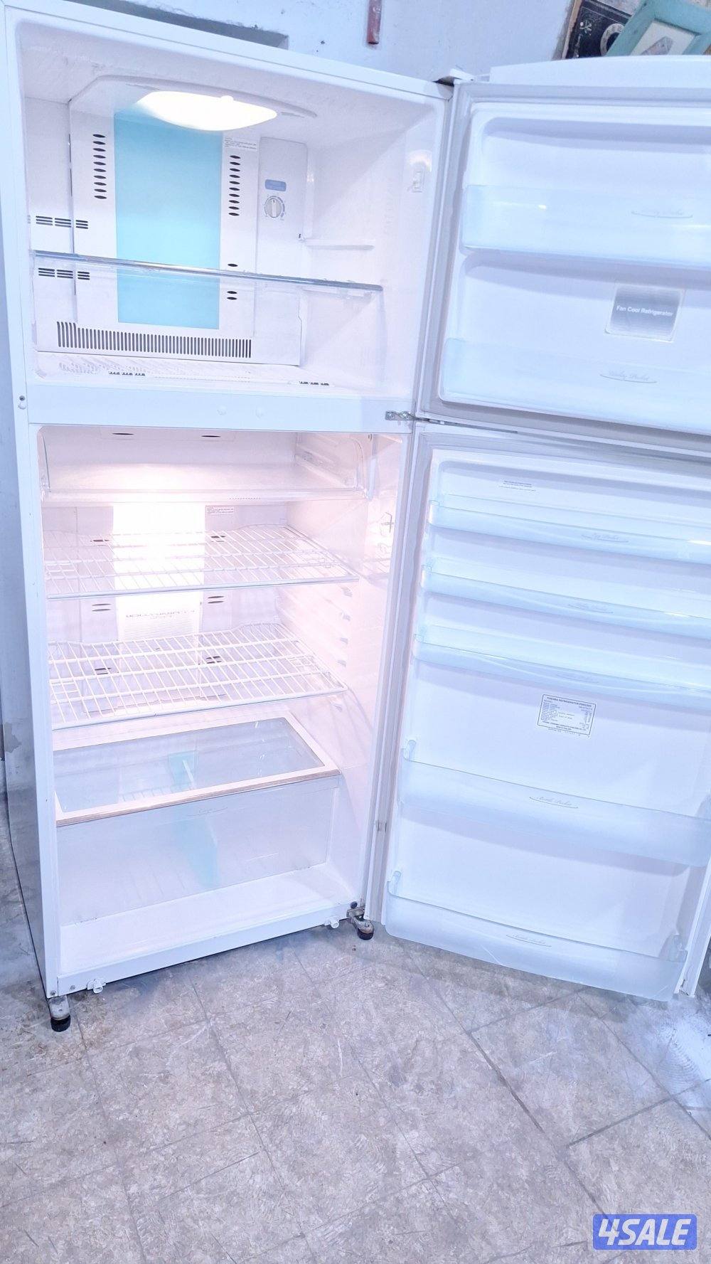 بيع ثلاجه توشيبا ياباني 26قدم حجم كبير مع التوصيل والكفاله2