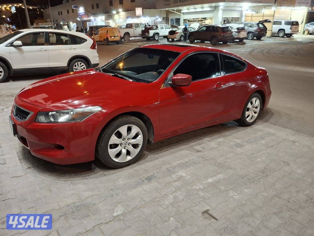 هوندا اكور د كوبيه 2009  احمر دم الغزال فل اوبشن فتحه1