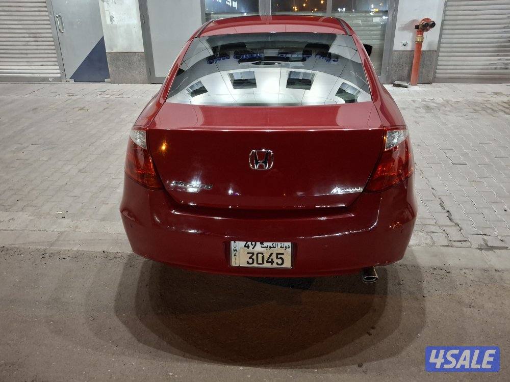 هوندا اكور د كوبيه 2009  احمر دم الغزال فل اوبشن فتحه2