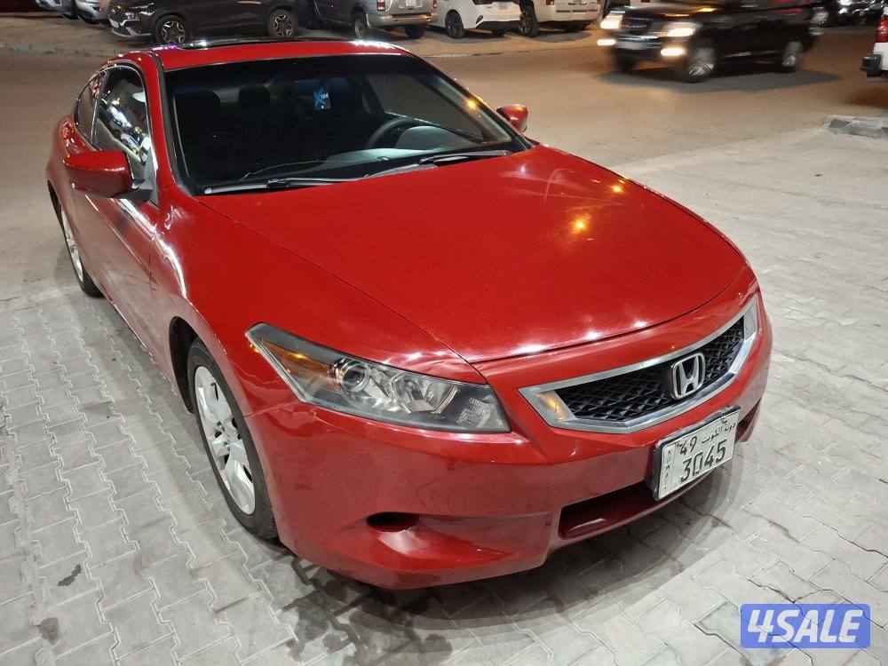 هوندا اكور د كوبيه 2009  احمر دم الغزال فل اوبشن فتحه5