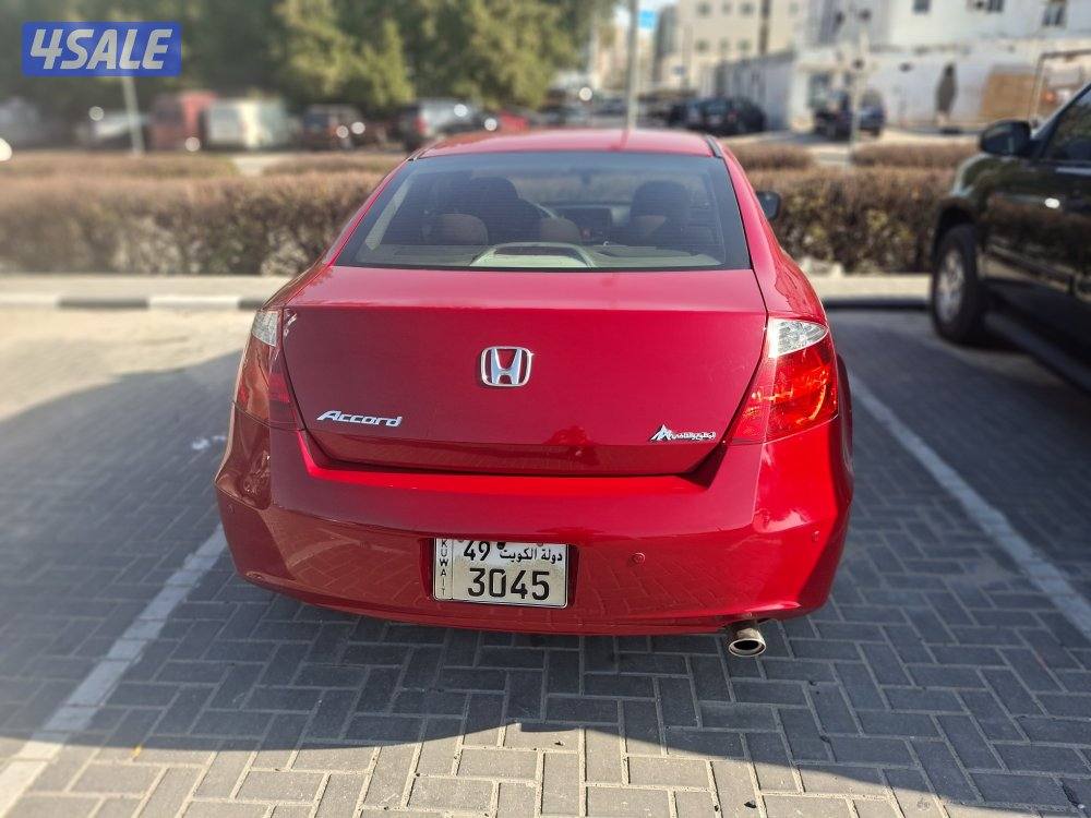 هوندا اكور د كوبيه 2009  احمر دم الغزال فل اوبشن فتحه9