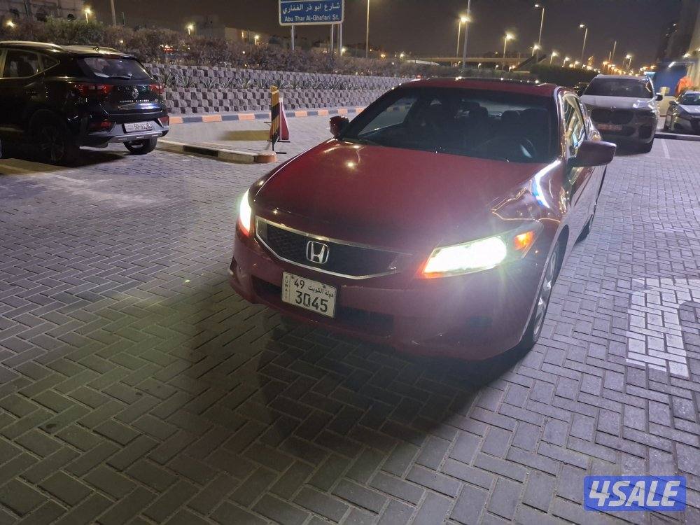 هوندا اكور د كوبيه 2009  احمر دم الغزال فل اوبشن فتحه12