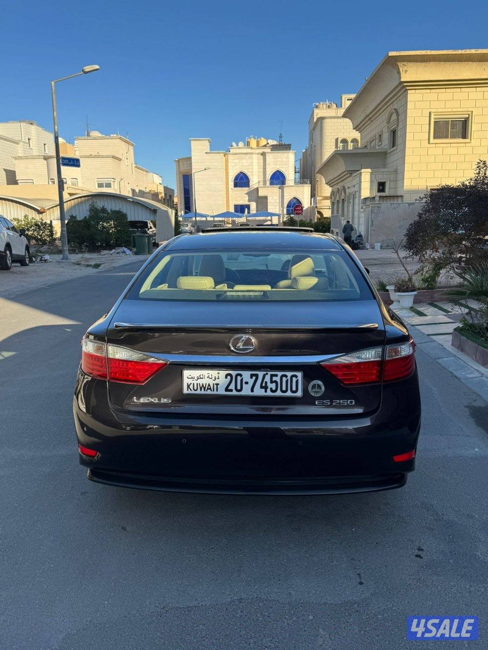 لكزس ES250 اوبشن جلد وفتحه شرط الفحص5