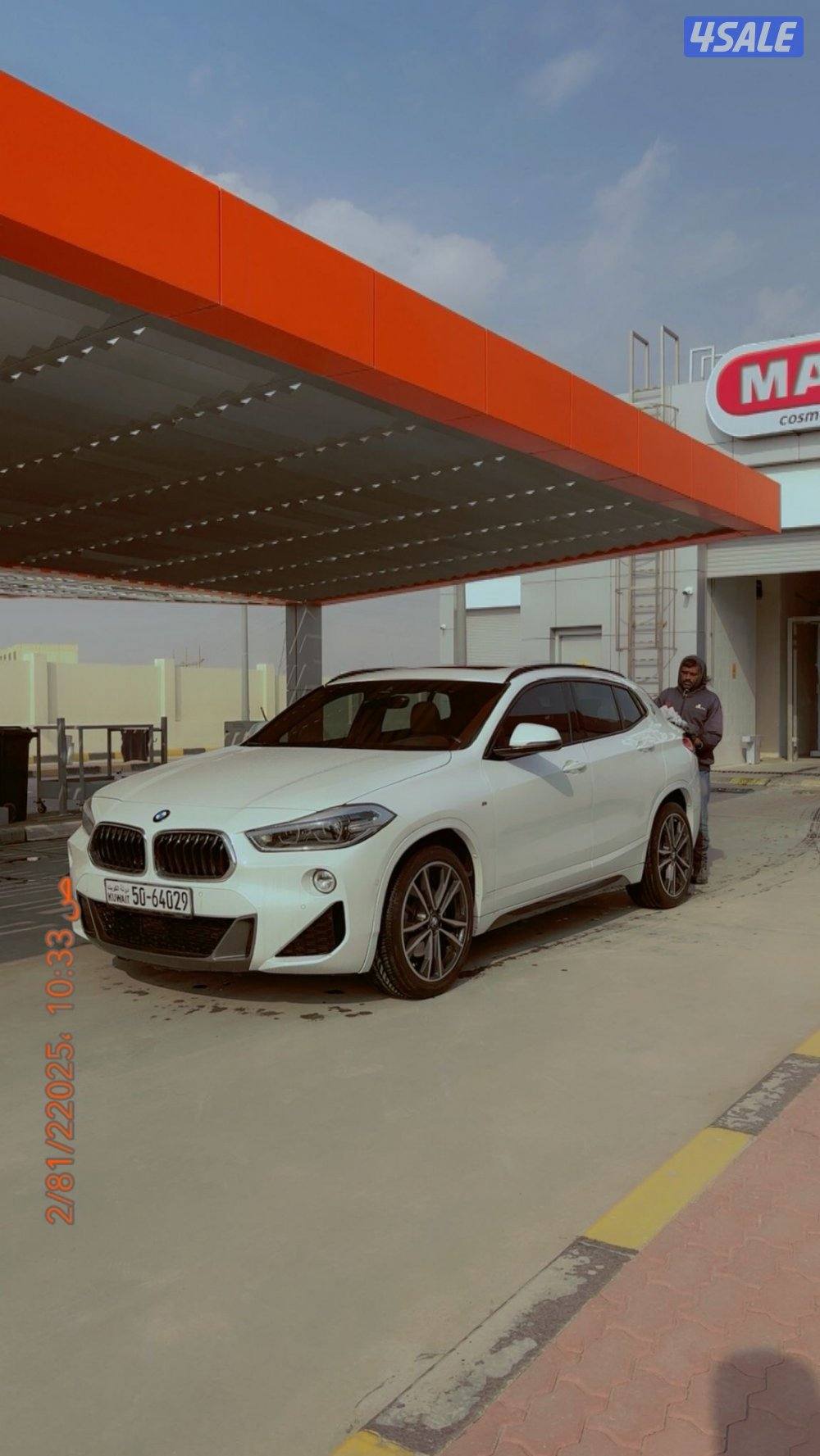 للبيع BMWحجم X2  موديل 2019 ماشي 105 شرط الفحص  كامل المواصفات0