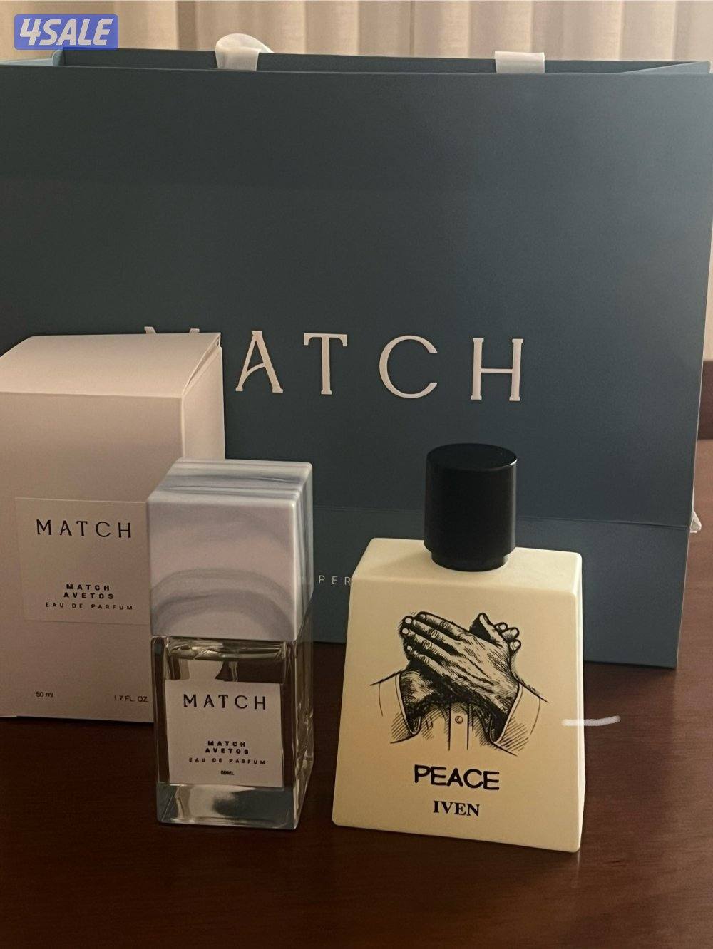 للبيع عطرين ماتش بديل عطر كريد افنتوس و عطر بيس بديل ديسجن امواج0