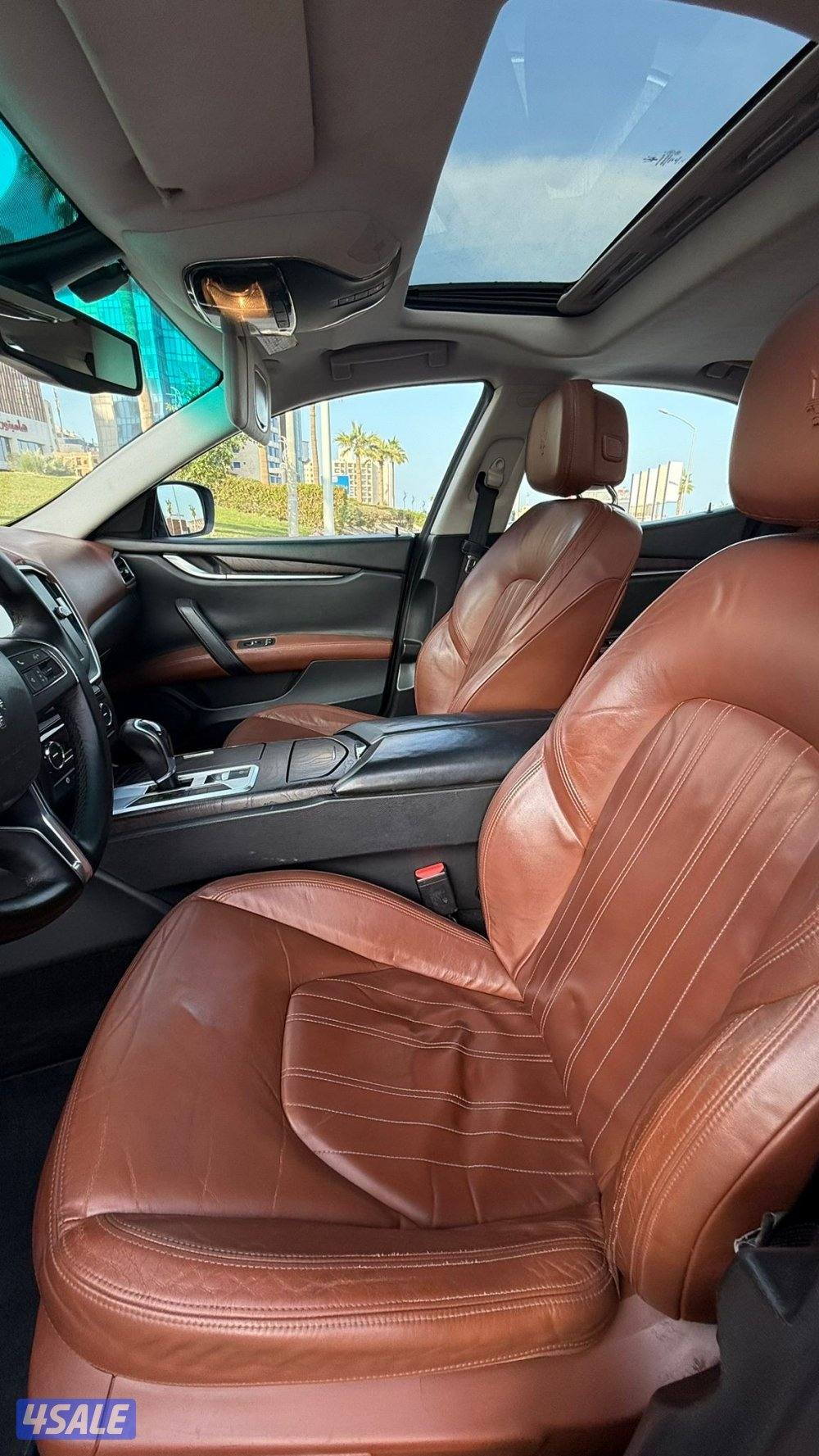 مازيراتي جبلي S موديل 2014  / بحاله ممتازه7