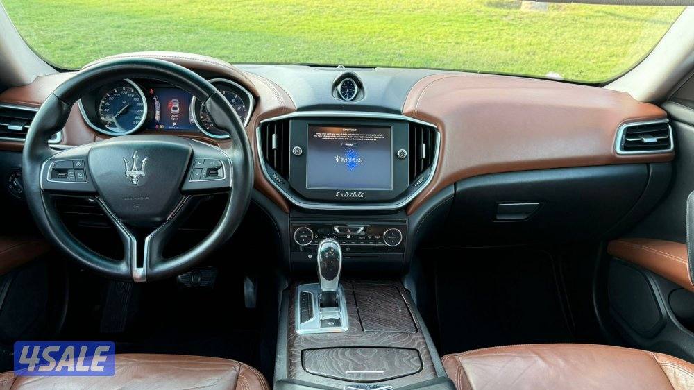 مازيراتي جبلي S موديل 2014  / بحاله ممتازه10