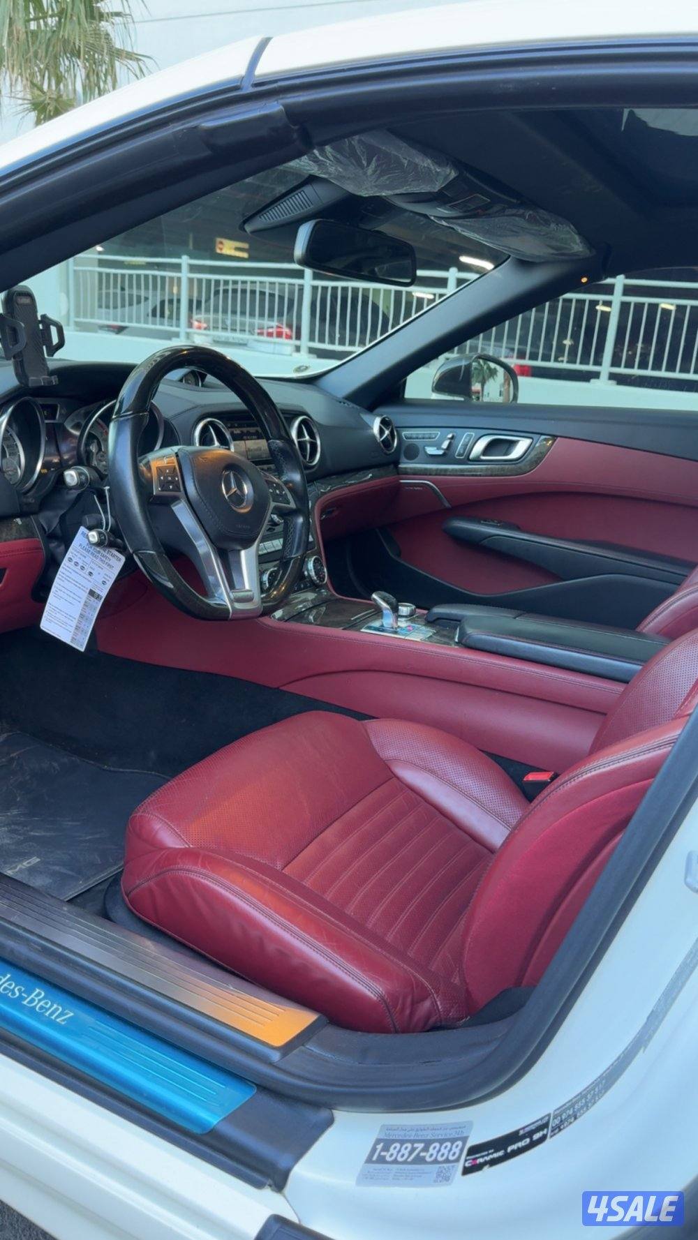 للبيع مرسيدس SL موديل 2013 كت AMG كامل المواصفات ماشيه 148 الف8