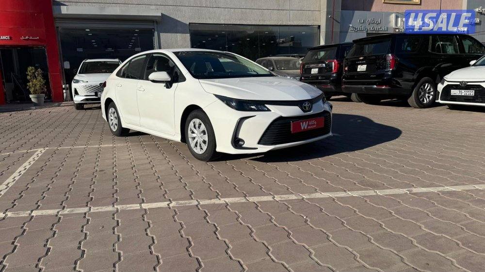 تويوتا كورلا 1.6 2021 صبغ الوكاله عداد 91 الف1