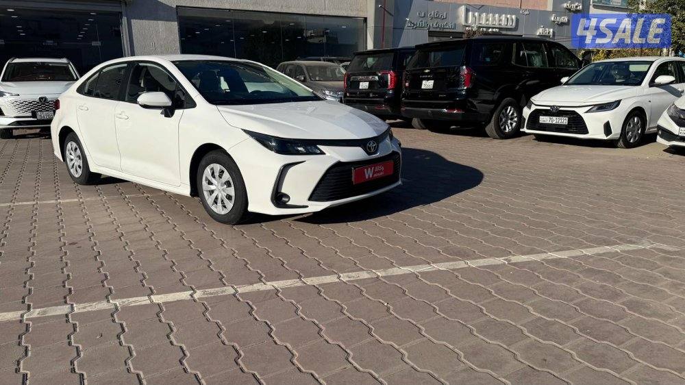 تويوتا كورلا 1.6 2021 صبغ الوكاله عداد 91 الف2