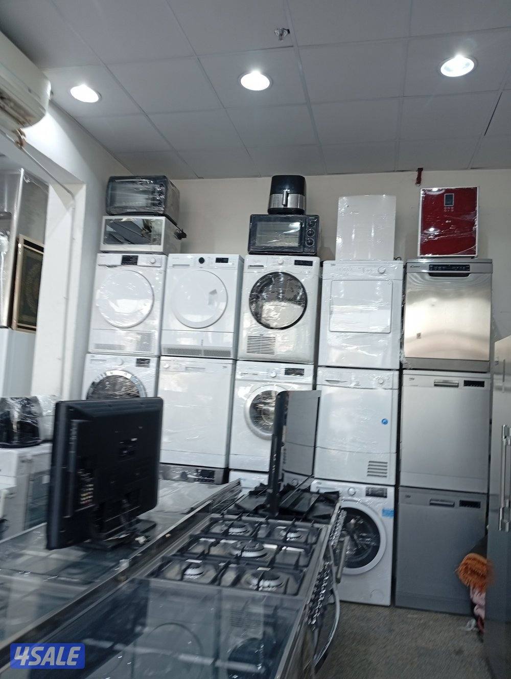 نشتري جميع اغراض البيوت بما يعني ثلاجات وغسالات وطباخات وتلفزيونات وجل0