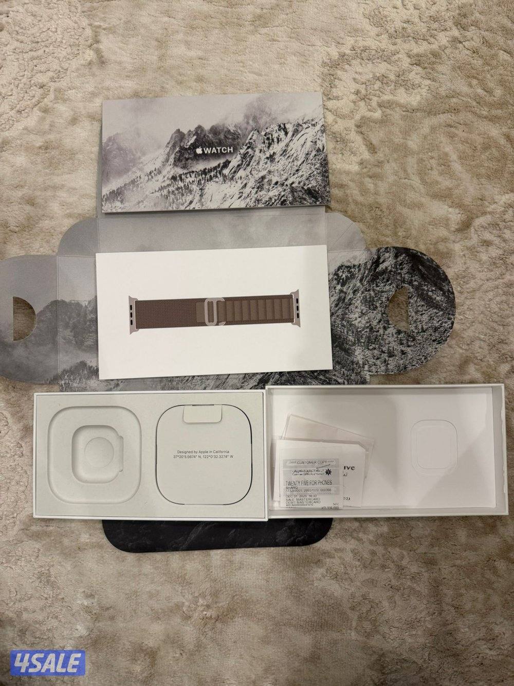 ساعه ابل الترا 2 كالجديده2