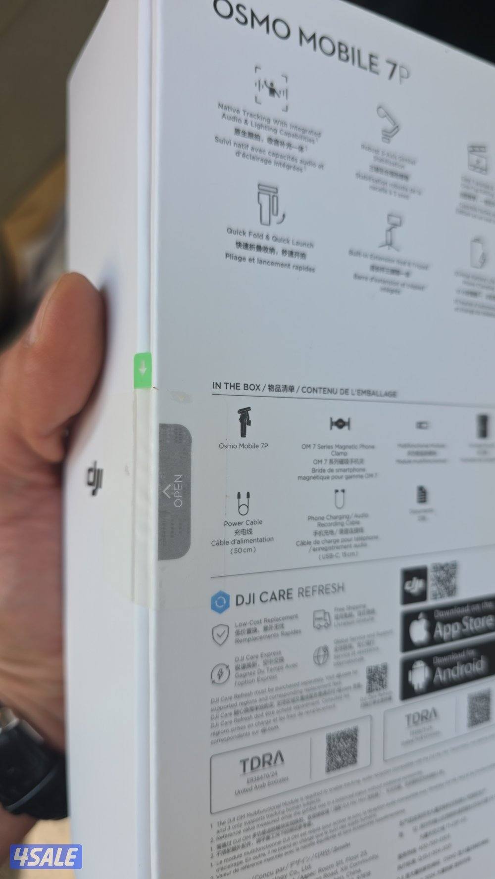 قيمبل DJI OSMO MOBILE 7Pro جديد بالكرتون1