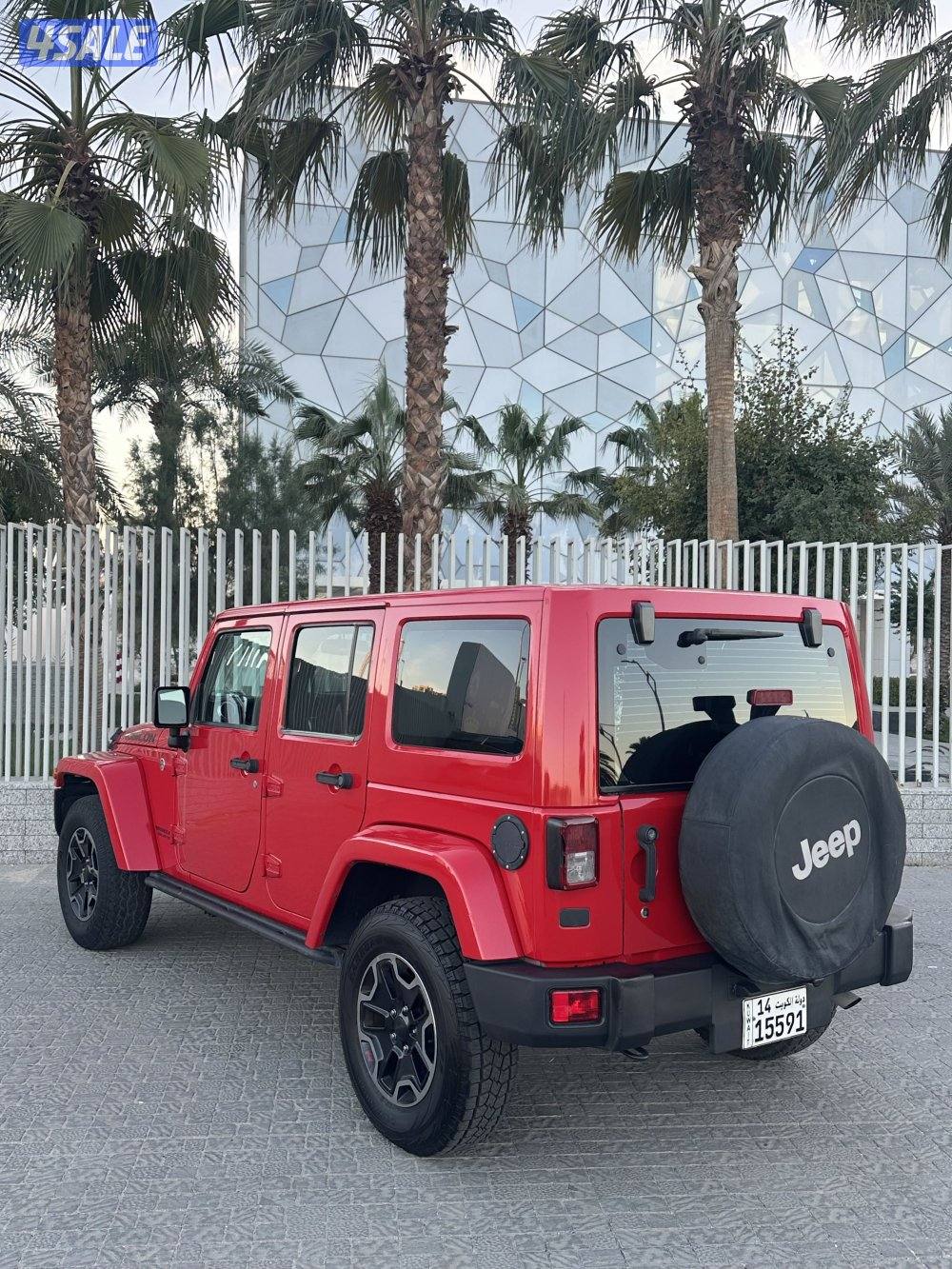 جيب رانجلر روبيكون موديل 2016 صبغ الوكالة1