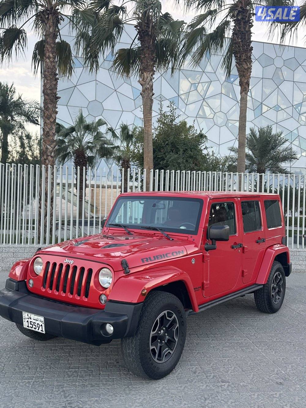جيب رانجلر روبيكون موديل 2016 صبغ الوكالة0