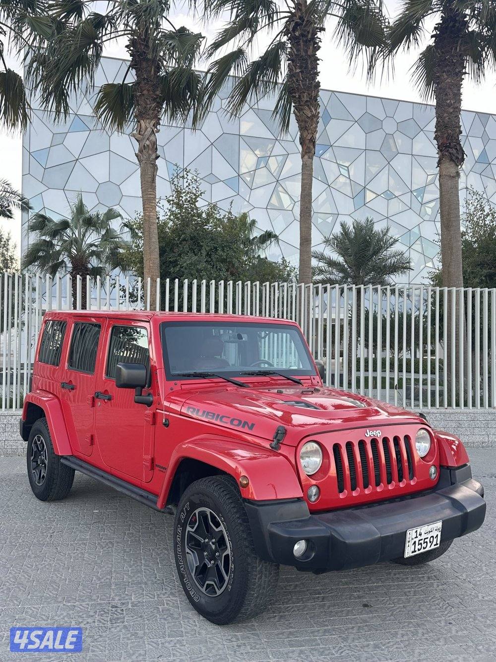 جيب رانجلر روبيكون موديل 2016 صبغ الوكالة4