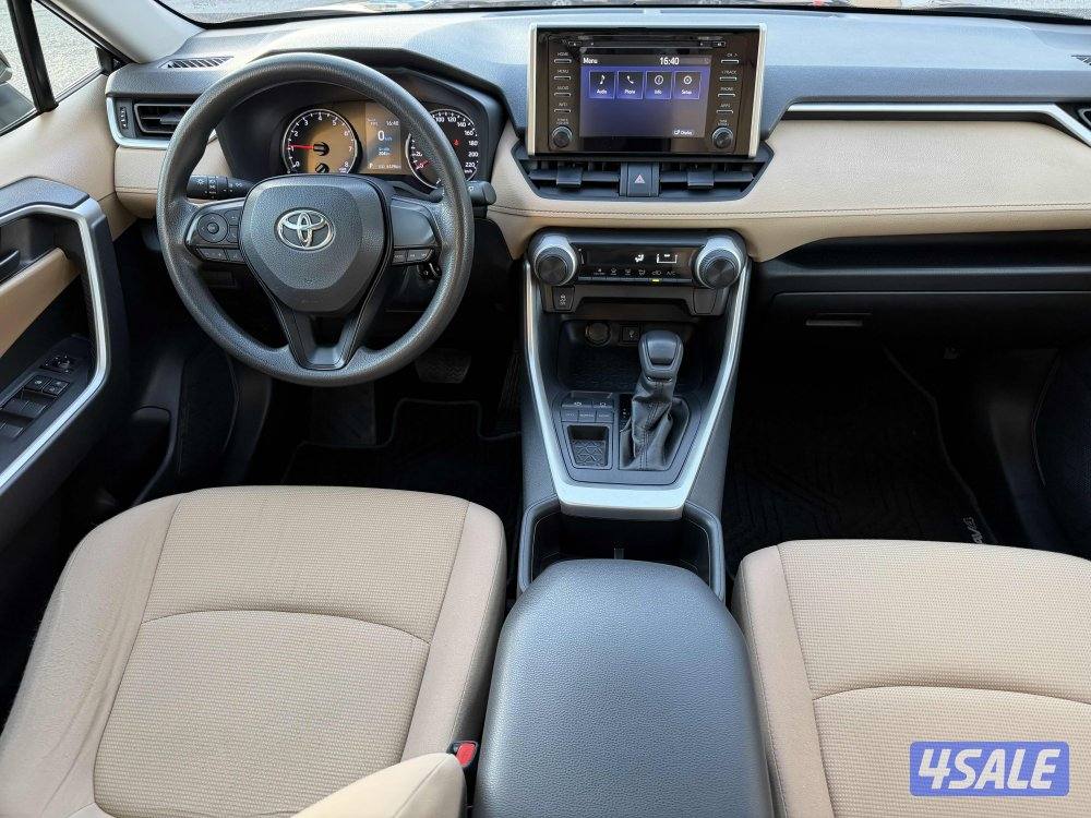 تويوتا راف فور 2022 عداد 62 الف تحت الكفالة سيرفيس منتظم صبغ الوكالة1