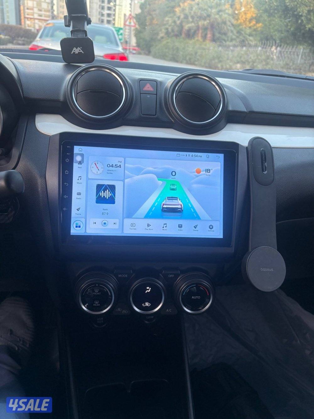 لبيع سوزوكي سويفت موديل ٢٠١٩ بحاله الوكالة شرط الفحص ماشي ٥٤ الف6