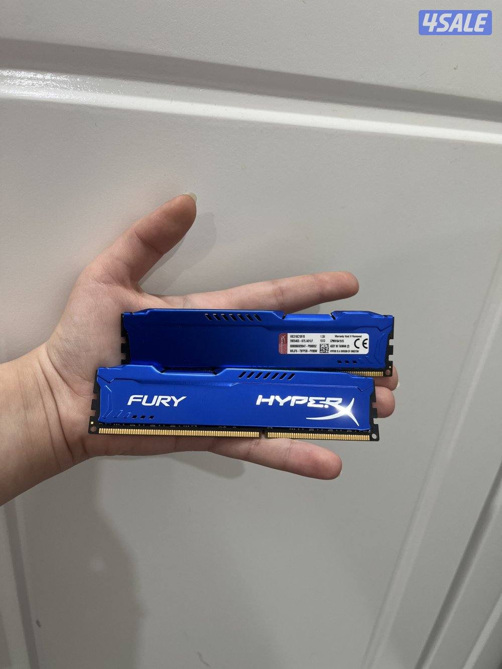 للبيع: رامات Kingston HyperX Fury DDR3 16GB (8×2) التواصل واتس اب1
