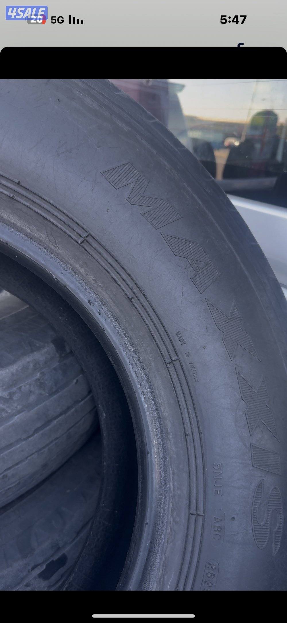 للبيع 4 تواير بالون استخدام 3 شهور اصدار 26 نظيفه بدون رقع شبه جديده0