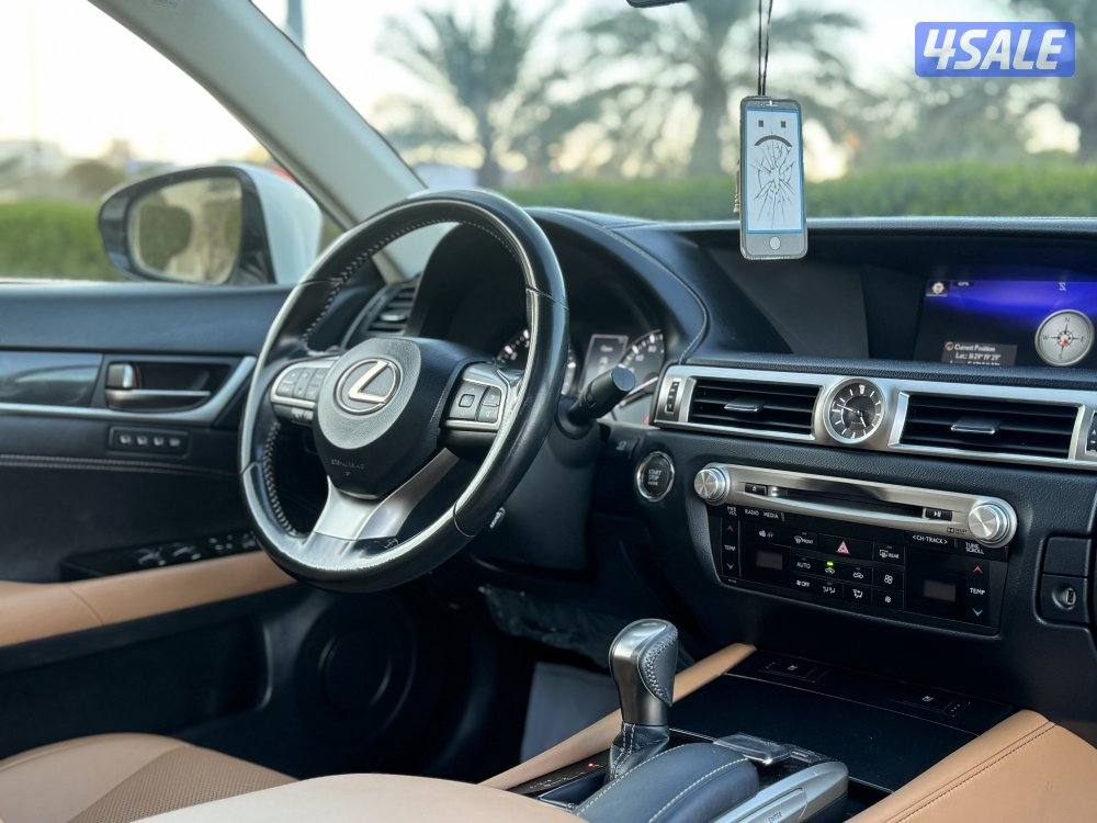 لكزس GS200t موديل 2016 بحاله الوكاله شرط الفحص14