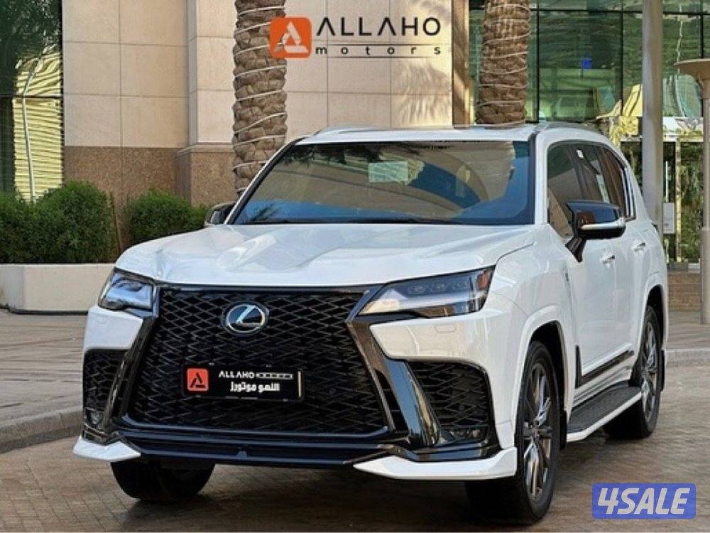 لكزسLX600 F SPORT موديل2024 عداد13الف تحت الكفاله+الصيانه1