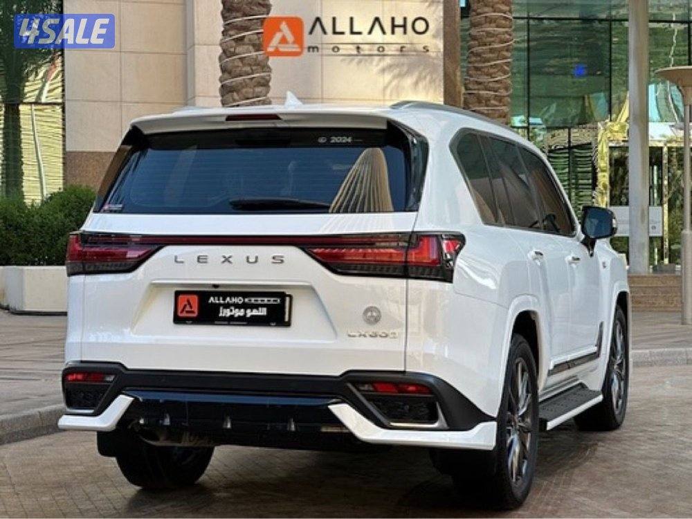 لكزسLX600 F SPORT موديل2024 عداد13الف تحت الكفاله+الصيانه2