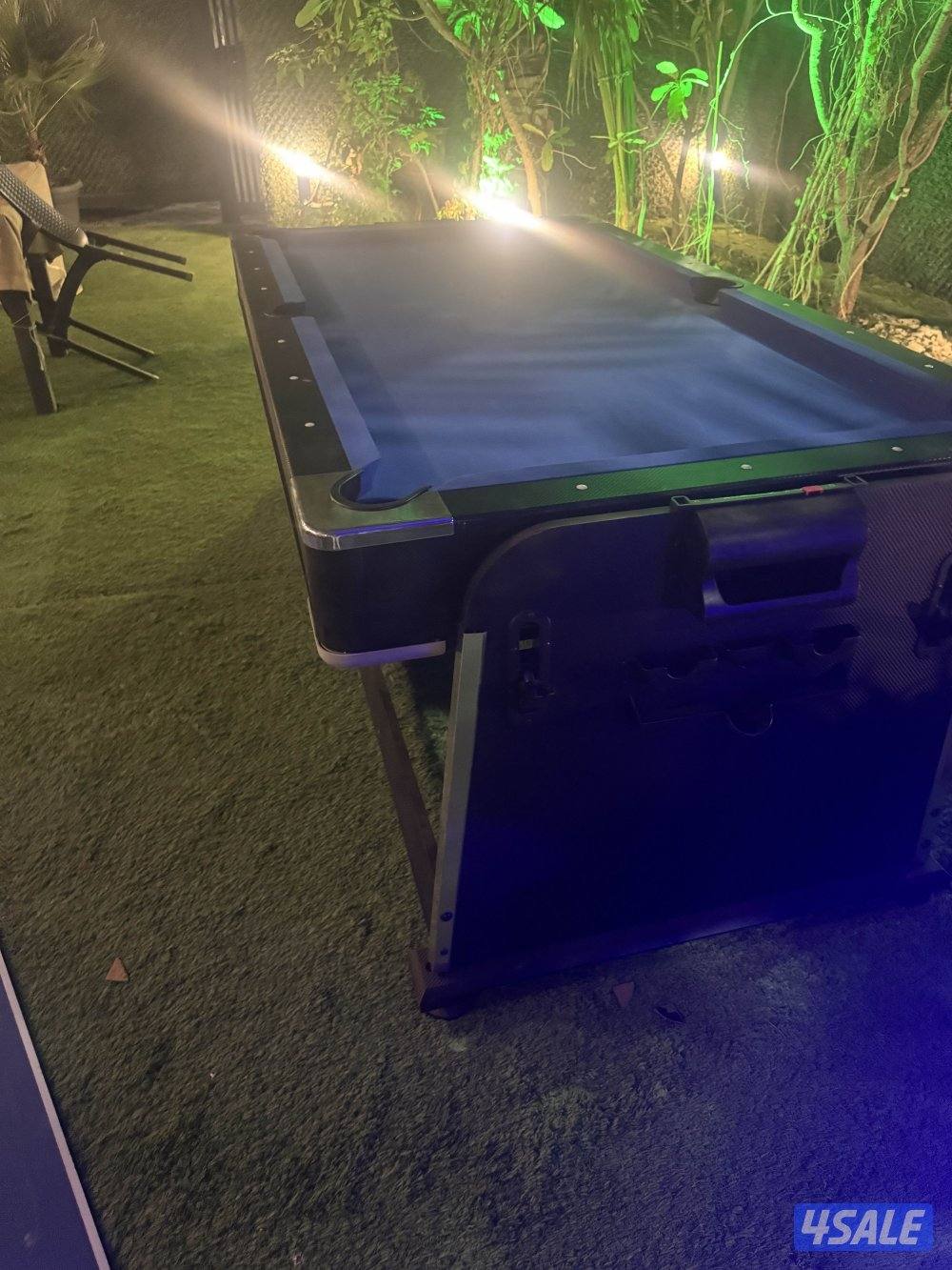 ٣ في ١ طاولة بلياردو + طارلة تنس + طارلة هوكي تشتغل على كهرباء كامله3