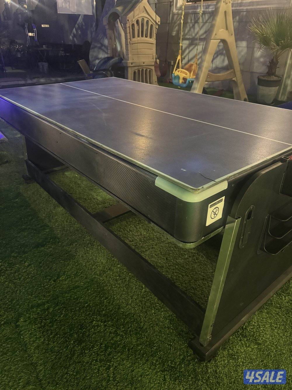 ٣ في ١ طاولة بلياردو + طارلة تنس + طارلة هوكي تشتغل على كهرباء كامله12