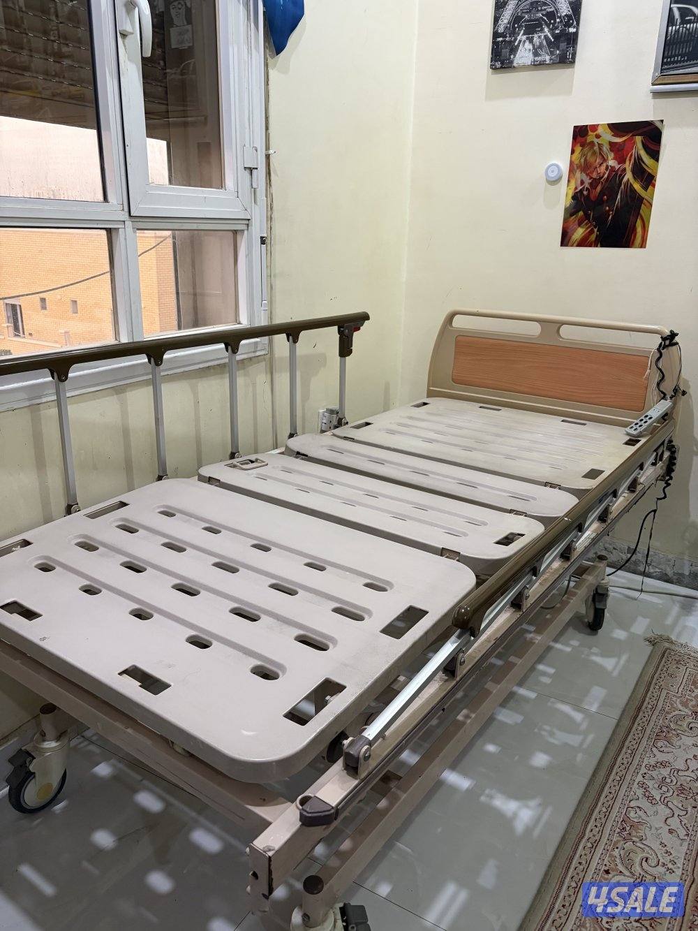 سرير كهربائي مستعمل لذوي الاحتياجات الخاصة وكبار السن6