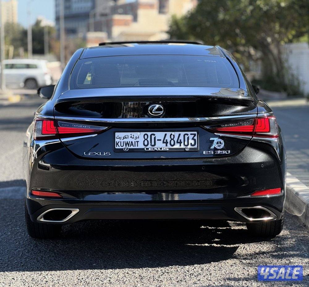 لكزس ES350 موديل 2024 تحت الكفالة وكالة الساير3