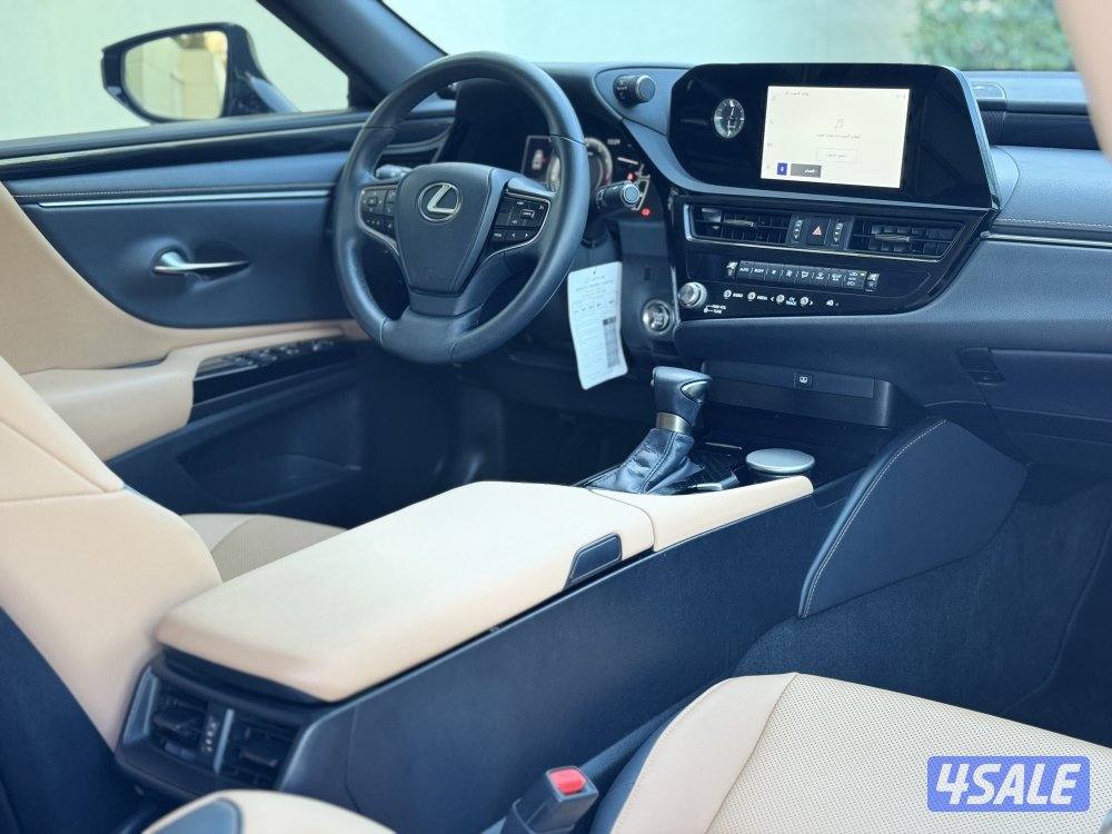 لكزس ES350 موديل 2024 تحت الكفالة وكالة الساير9