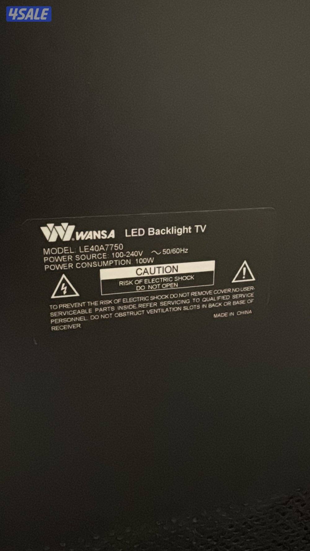 Wansa Led backlight tv1