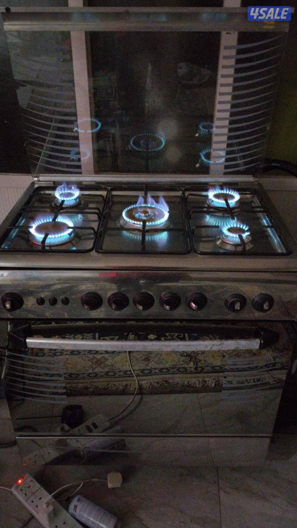 تكنوجاز ايطالي 80 60 نار زرقا وصافيه كالجديد شرط الفحص ونظافه الجديد2