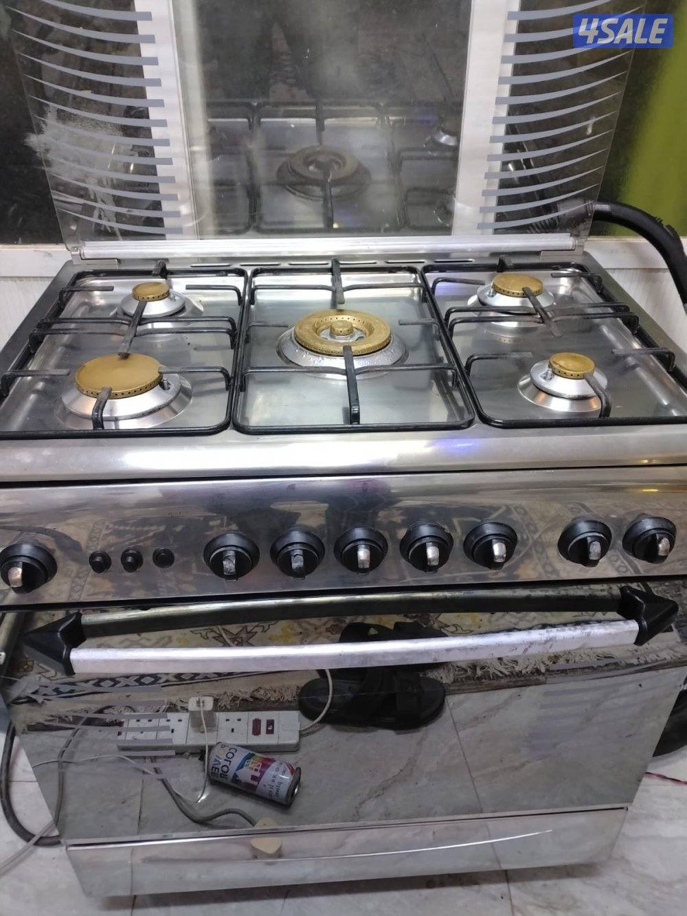 تكنوجاز ايطالي 80 60 نار زرقا وصافيه كالجديد شرط الفحص ونظافه الجديد9