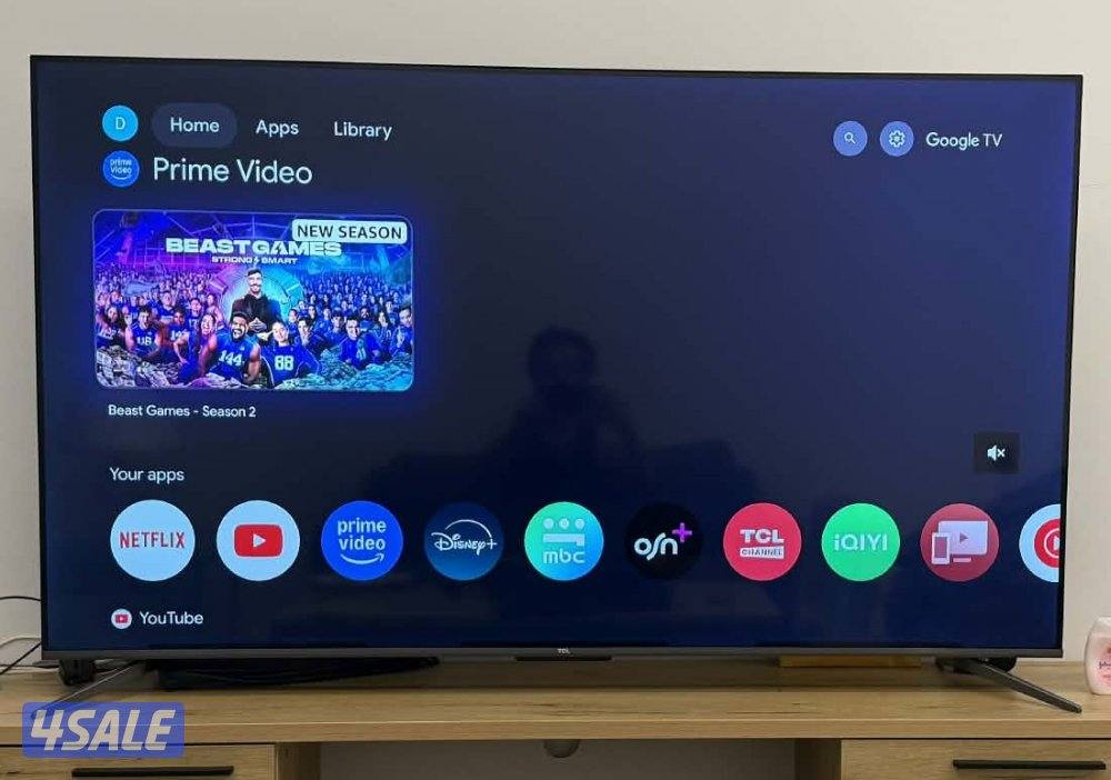 TCL Smart TV 65" 4K Ultra HD in great condition0