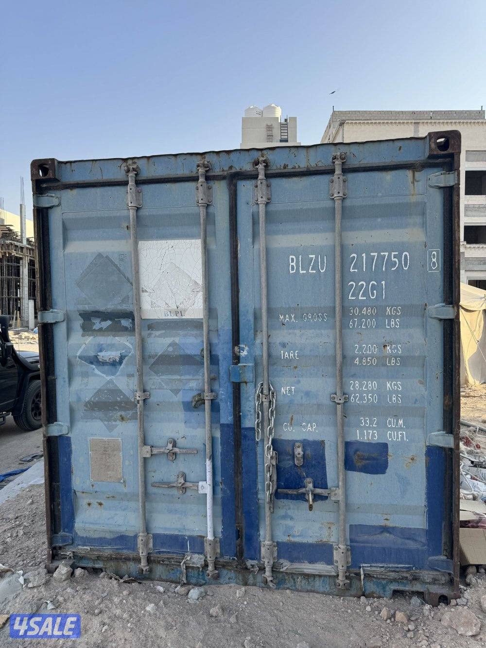 كونتينر 20 قدم نظيف0