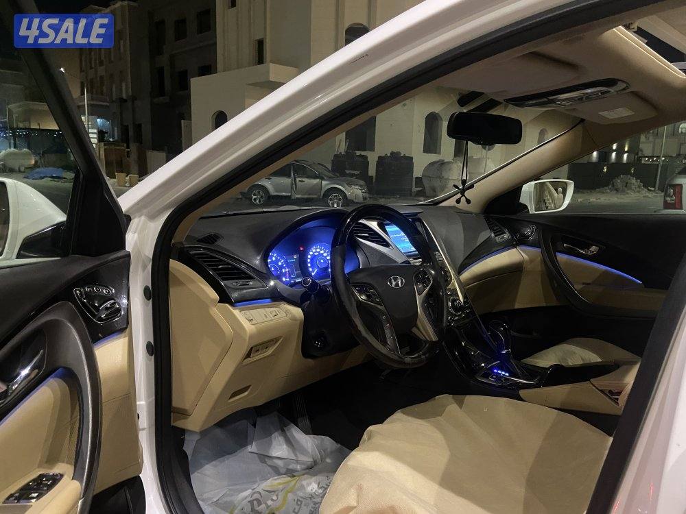 هيونداي ازيرا 2014  الفل اعلى درجة صبغ الوكالة6