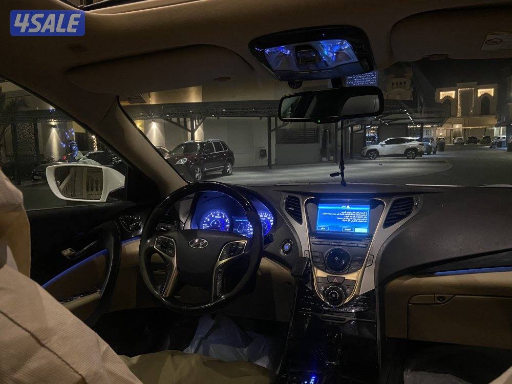 هيونداي ازيرا 2014  الفل اعلى درجة صبغ الوكالة7