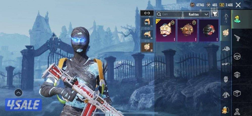 حسابات ببجي منوعه ~ سكن المومياء🧻❄️7