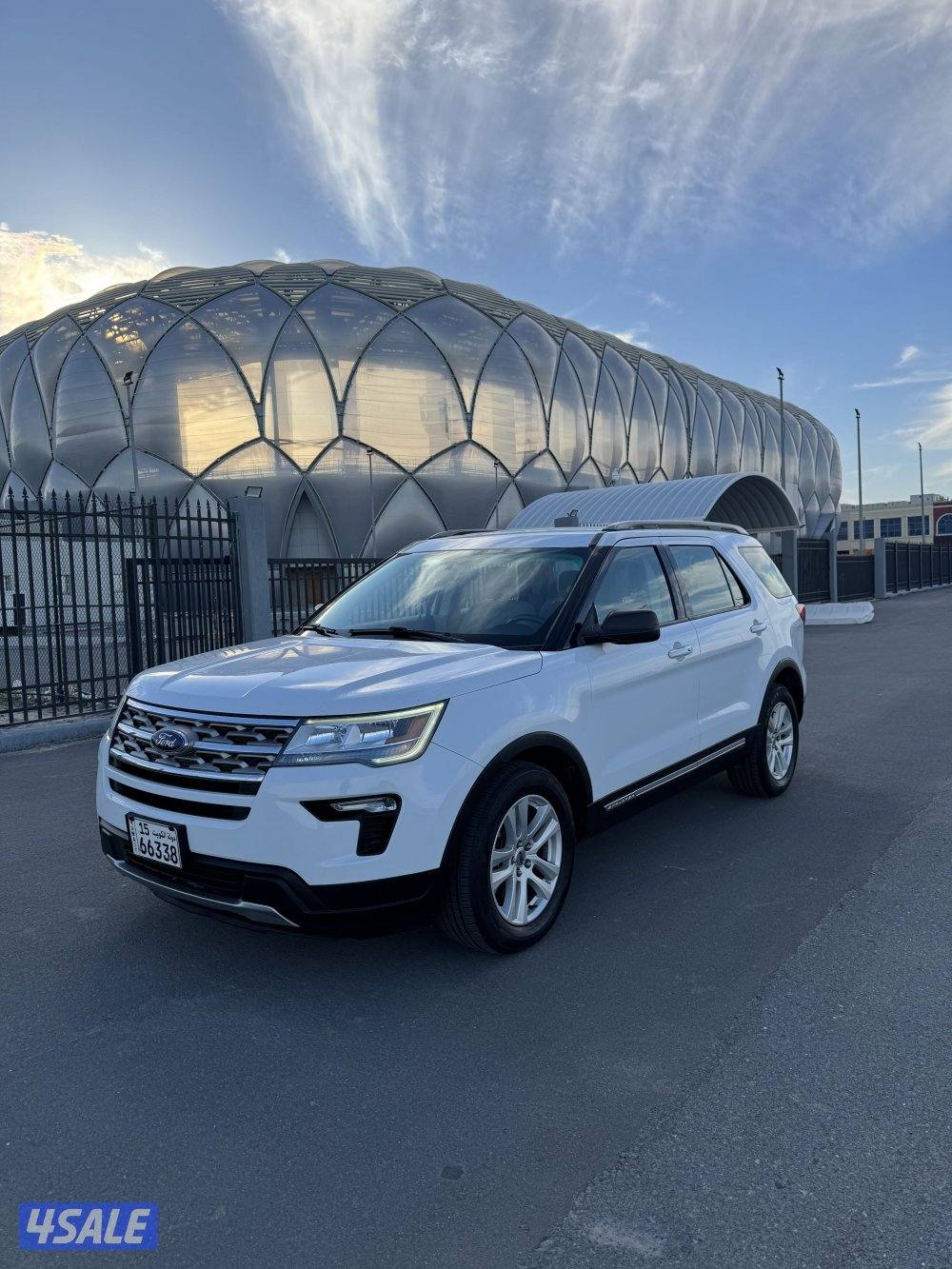 فورد اكسبلور الغانم 2018 صبغ وكالة وشرط الفحص3