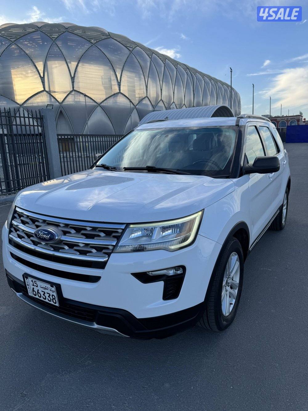فورد اكسبلور الغانم 2018 صبغ وكالة وشرط الفحص5