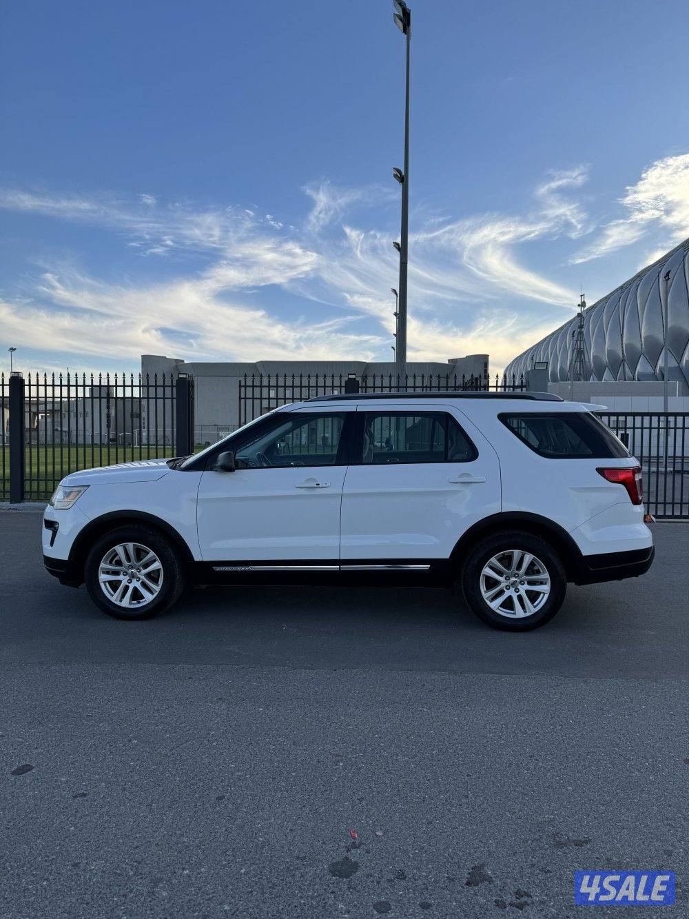 فورد اكسبلور الغانم 2018 صبغ وكالة وشرط الفحص13