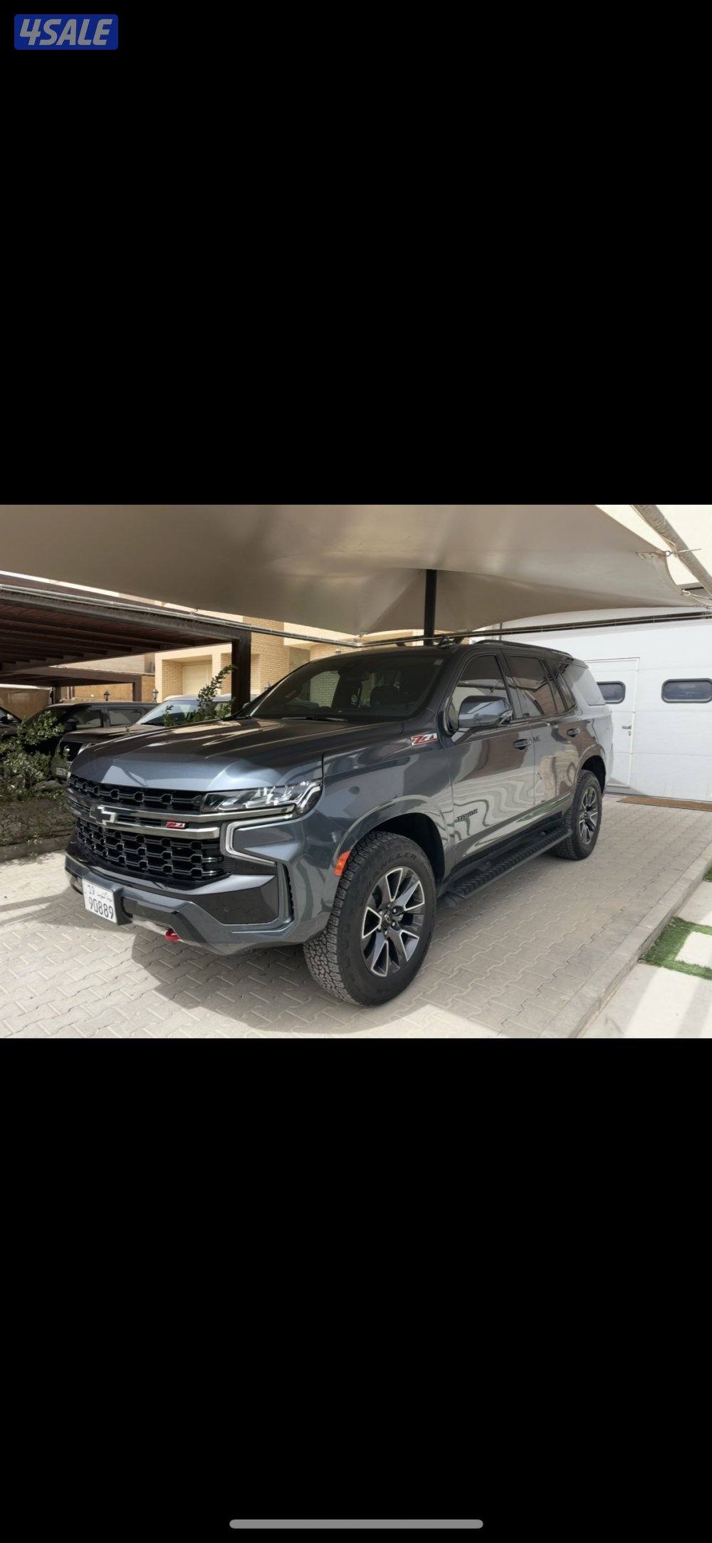 تاهو z71 2021 شرط الفحص بالكامل بحاله ممتازه صبغ الوكاله1