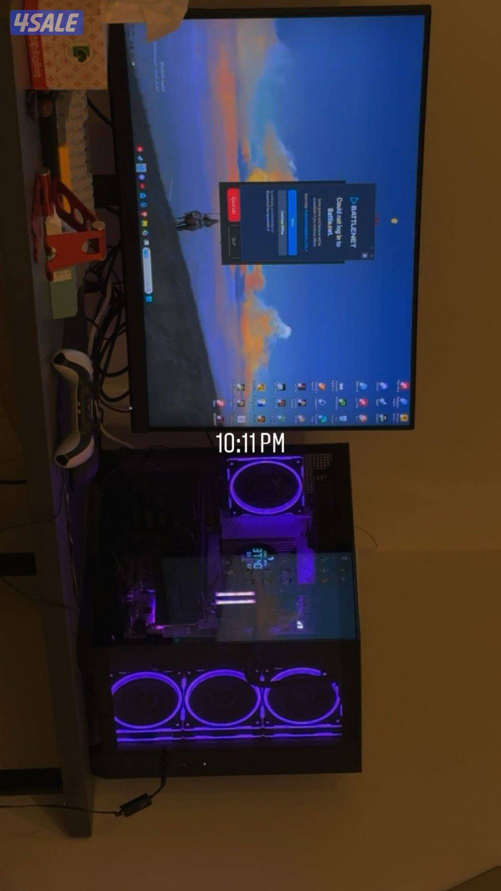 للبيع pc قوي نظيفف0