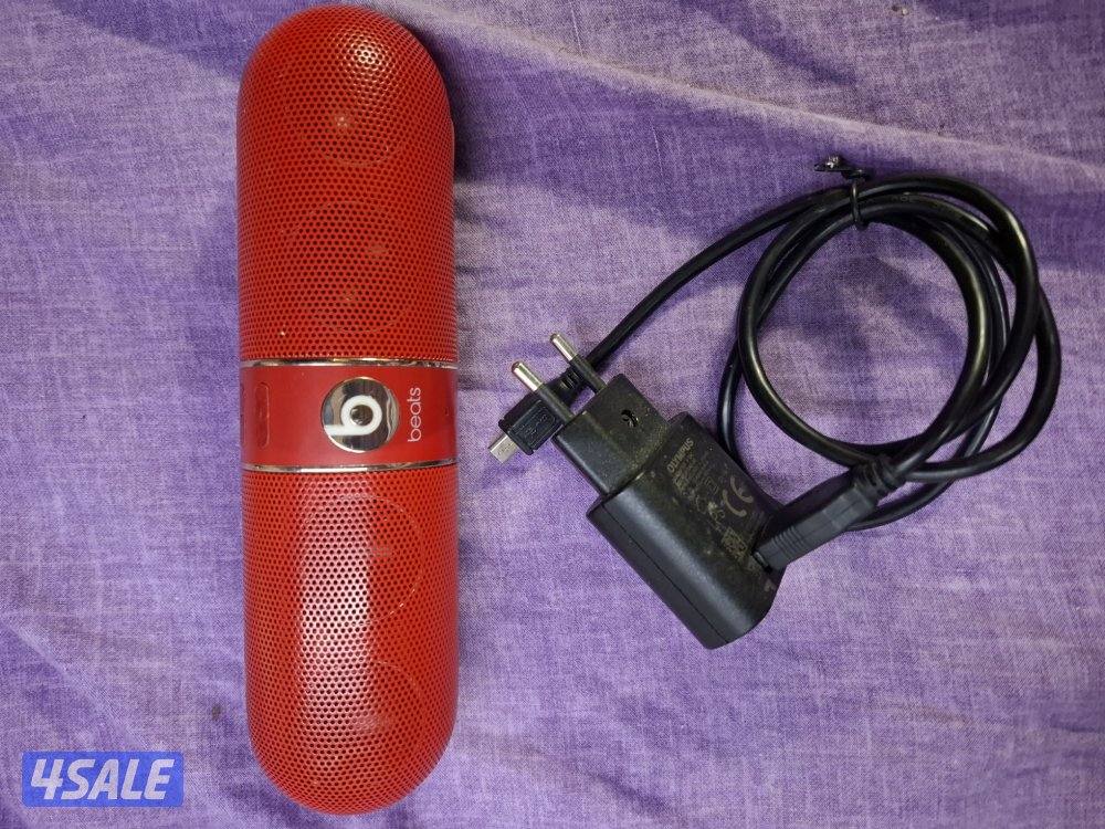 BEATSPILL BY DR.DRE BLIETOOTH SPEAKER RED COLOR WIRELESS SPEAKER1